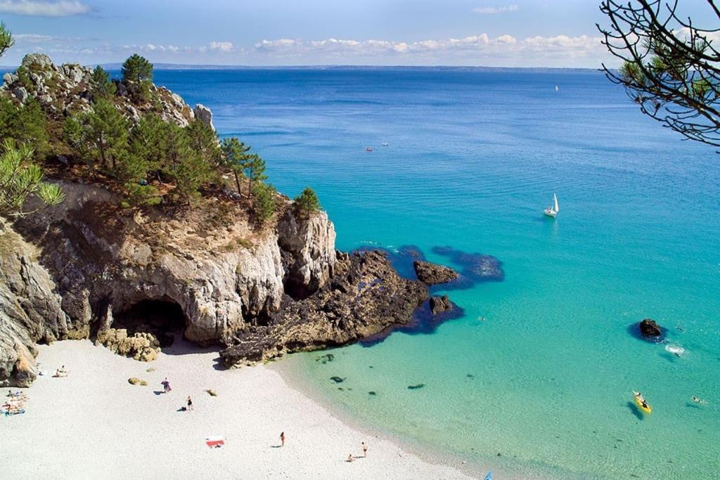 Maison Residence Odalys A Morgat En Bretagne Sur La Presqu'Ile De Crozon Situee A 800 M De La Mer Piscine Chauffee Travaux Piscine Debut Du 1 Er Juin Au 15 Juin 2025 外观 照片