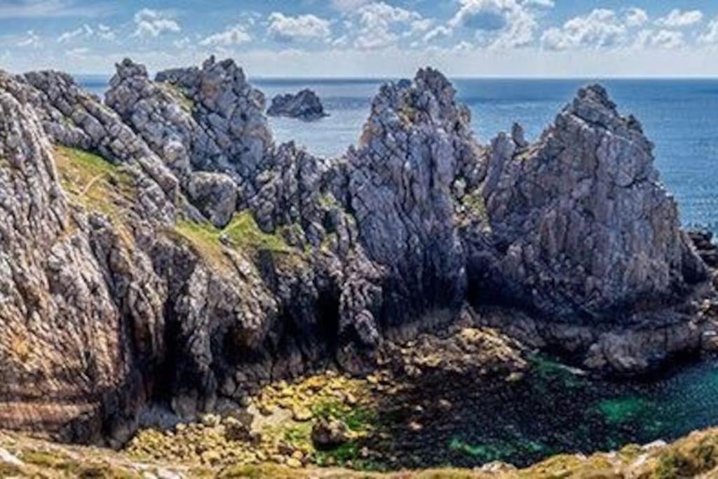 Maison Residence Odalys A Morgat En Bretagne Sur La Presqu'Ile De Crozon Situee A 800 M De La Mer Piscine Chauffee Travaux Piscine Debut Du 1 Er Juin Au 15 Juin 2025 外观 照片