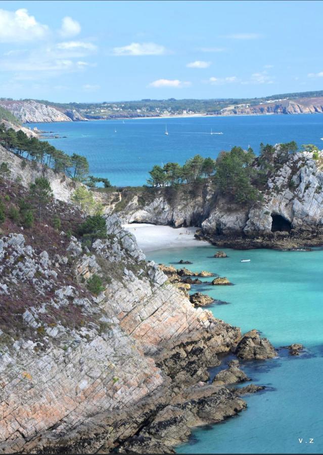 Maison Residence Odalys A Morgat En Bretagne Sur La Presqu'Ile De Crozon Situee A 800 M De La Mer Piscine Chauffee Travaux Piscine Debut Du 1 Er Juin Au 15 Juin 2025 外观 照片